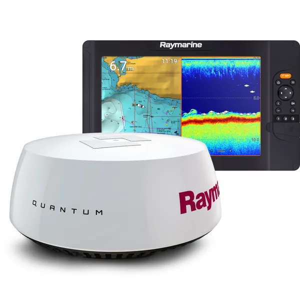 Raymarine Element 12S kartplotter med ekkolodd inkl. Quantum-radar