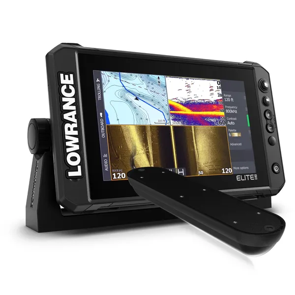 Lowrance Elite-9 FS kartplotter med ekkolodd (inkl. Active Imaging 3in1 giver)
