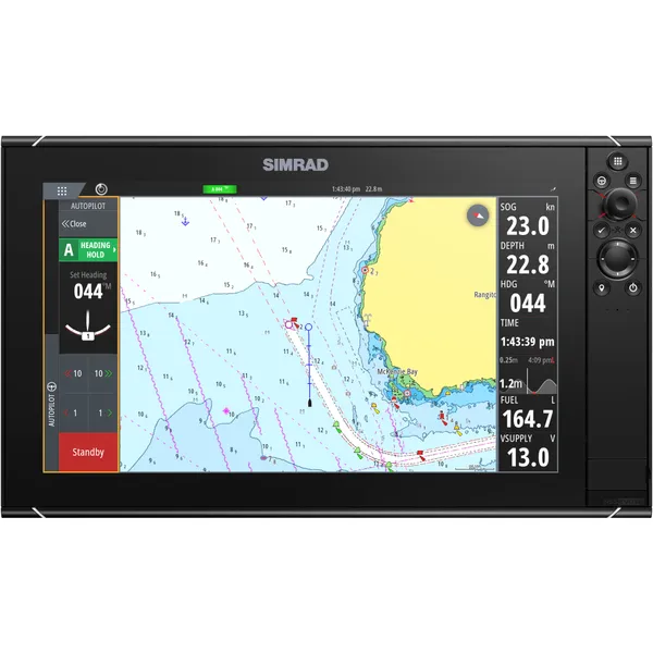 Simrad NSS16 evo3-S kartplotter med ekkolodd