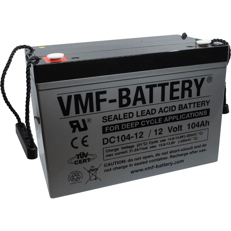 VMF 12V 104Ah AGM-batteri