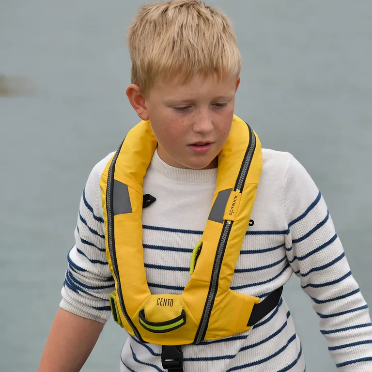 Spinlock Deckvest Cento Junior vest i gul
