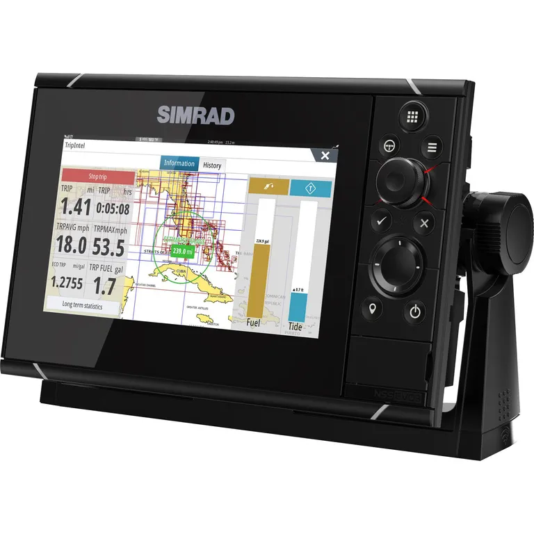 Simrad NSS7 evo3 kartplotter med ekkolodd