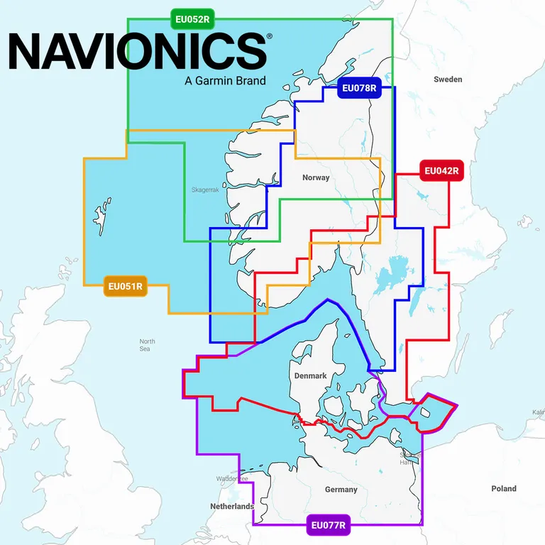Navionics+ Regular sjøkart 